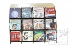 Bardak Altlığı 300 Adet Büyük Stant