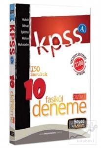 Beyaz Kalem KPSS A 2014 10 Fasikül Deneme Sınavı ve Çözümleri