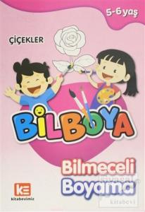 Bilboya Bilmeceli Boyama - Çiçekler