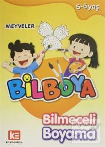 Bilboya Bilmeceli Boyama - Meyveler