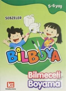 Bilboya Bilmeceli Boyama - Sebzeler