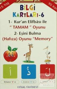 Bilgi Kartları 6 - 4+yaş