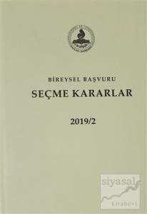 Bireysel Başvuru Seçme Kararlar 2019 /2 (Ciltli)