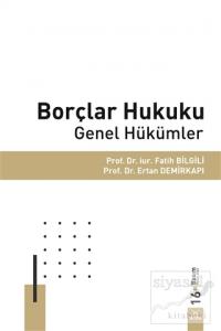 Borçlar Hukuku Genel Hükümler