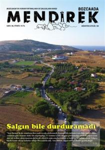 Bozcaada Mendirek Dergisi Sayı: 38 Ağustos-Eylül 2020