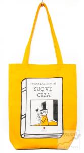 Can Dükkan Bez Çanta (Sarı Gabardin) - Laforizma Serisi – Raskolnikov