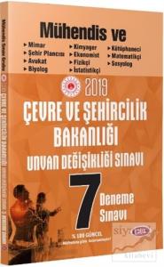 Çevre ve Şehircilik Bakanlığı Unvan Değişikliği Sınavı Mühendislik Grubu 7 Deneme Sınavı 2019