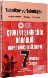 Çevre ve Şehircilik Bakanlığı Unvan Değişikliği Sınavı Tekniker ve Teknisyen 7 Deneme Sınavı 2019
