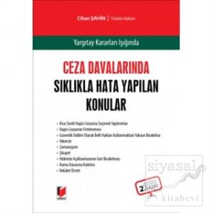 Ceza Davalarında Sıklıkla Hata Yapılan Konular (Ciltli)