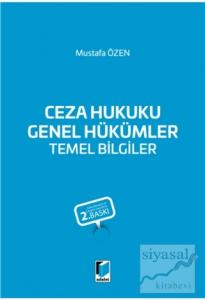 Ceza Hukuku Genel Hükümler Temel Bilgiler