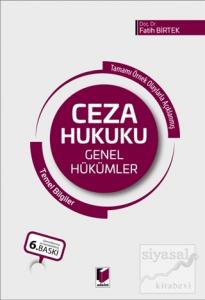 Ceza Hukuku Genel Hükümler