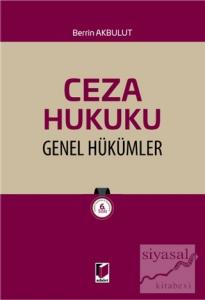 Ceza Hukuku Genel Hükümler