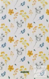 Çiçekli Mini Defter