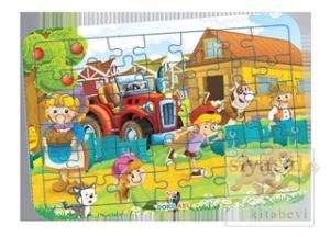 Çiftlik Hayvanları Yapboz (42 Parça)