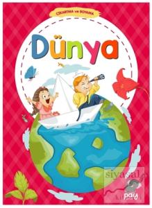 Çıkartma ve Boyama - Dünya