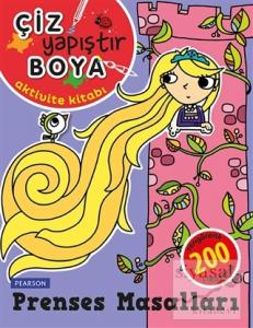 Çiz Yapıştır Boya - Prenses Masalları