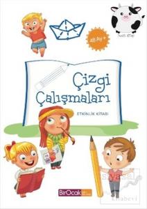 Çizgi Çalışmaları Etkinlik Kitabı (48 Ay)