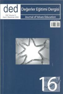Değerler Eğitimi Dergisi Sayı: 16