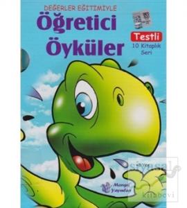 Değerler Eğitimiyle Öğretici Öyküler Dizisi ( Testli 10 Kitaplık Seri )