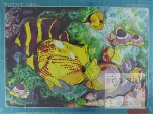 Denizde Akvaryum Puzzle (1000 Parça)