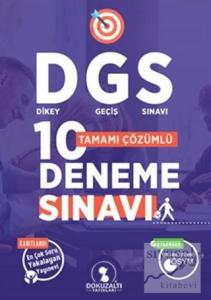 DGS Tamamı Çözümlü 10 Deneme Sınavı