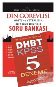 DHBT Din Hizmetleri Alan Bilgisi Deneme Testi İlaveli Soru Bankası