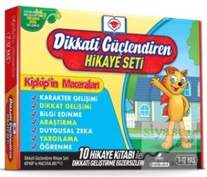 Dikkati Güçlendiren Hikaye Seti - Kip Kip'in Maceraları Kutulu Set (10 Kitap Takım)