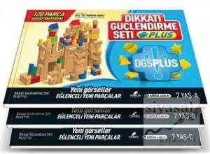 Dikkati Güçlendirme Seti Plus (3 Kitap Materyalsiz - 7 Yaş)