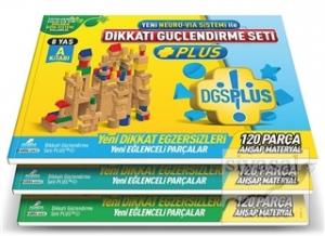 Dikkati Güçlendirme Seti Plus (3 Kitap Materyalsiz - 8 Yaş)