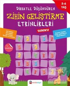 Dikkatle Düşündüren Zihin Geliştirme Etkinlikleri 3 - Sudoku