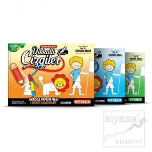 Dikkatli Çizgiler - Okuldan Önce Serisi (5-7 Yaş A-B-C)