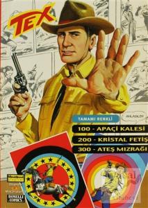 Efsanevi Tex Maceraları Sayı: 9 Apaçi Kalesi - Kristal Fetiş - Ateş Mızrağı