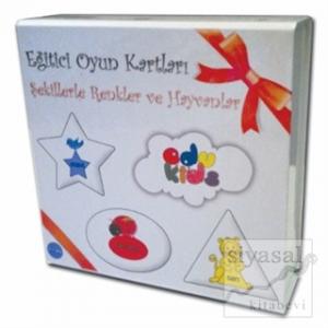 Eğitici Oyun Kartları - Şekillerle Renkler ve Hayvanlar