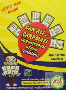 Eğitici Zeka Oyunu-Can Ali ile Çarpmayı Öğreniyorum Oyunu Domino