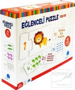 Eğlenceli Puzzle Sayılar  Büyük Boy 40 Parça