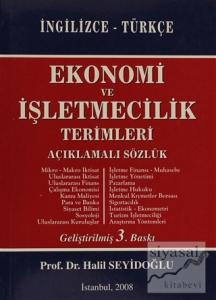 Ekonomi ve İşletmecilik Terimleri  Açıklamalı Sözlük İngilizce - Türkçe