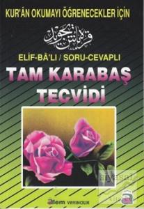 Elif-Ba'lı / Soru-Cevaplı Tam Karabaş Tecvidi (Küçük Boy)