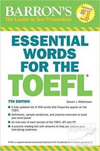 Essential Words for the TOEFL