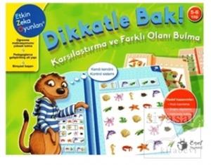 Etkin Zeka Oyunları - Dikkatle Bak (5-6 Yaş)