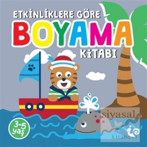 Etkinliklere Göre Boyama Kitabı - Gri
