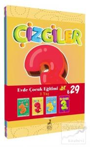 Evde Çocuk Eğitimi Seti 3 Yaş (4 Kitap Takım)