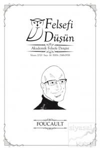 Felsefi Düşün Akademik Felsefe Dergisi Sayı: 14 Nisan 2020