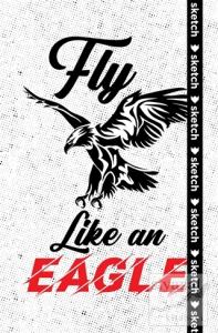 Fly Like an Eagle - Özel Tasarım Defter
