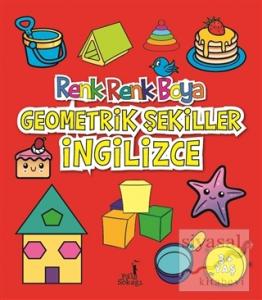 Geometrik Şekiller İngilizce - Renk Renk Boya