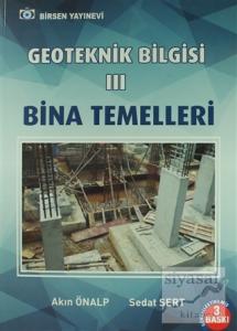 Geoteknik Bilgisi 3 Bina Temelleri