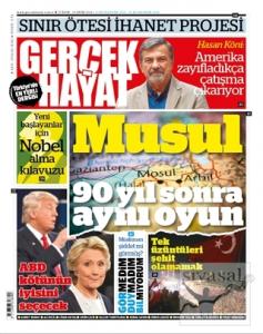 Gerçek Hayat Dergisi Sayı: 834 / 17Ekim - 23Ekim 2016
