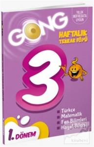 GONG 3. Sınıf1. Dönem Haftalık Tekrar Föyü