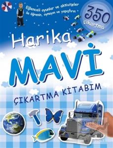 Harika Mavi Çıkartma Kitabım