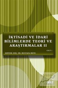 İktisadi ve İdari Bilimlerde Teori ve Araştırmalar 2 Cilt 1