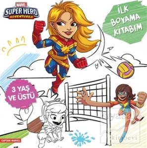 İlk Boyama Kitabım Captain Marvel - Marvel Super Hero Adventures